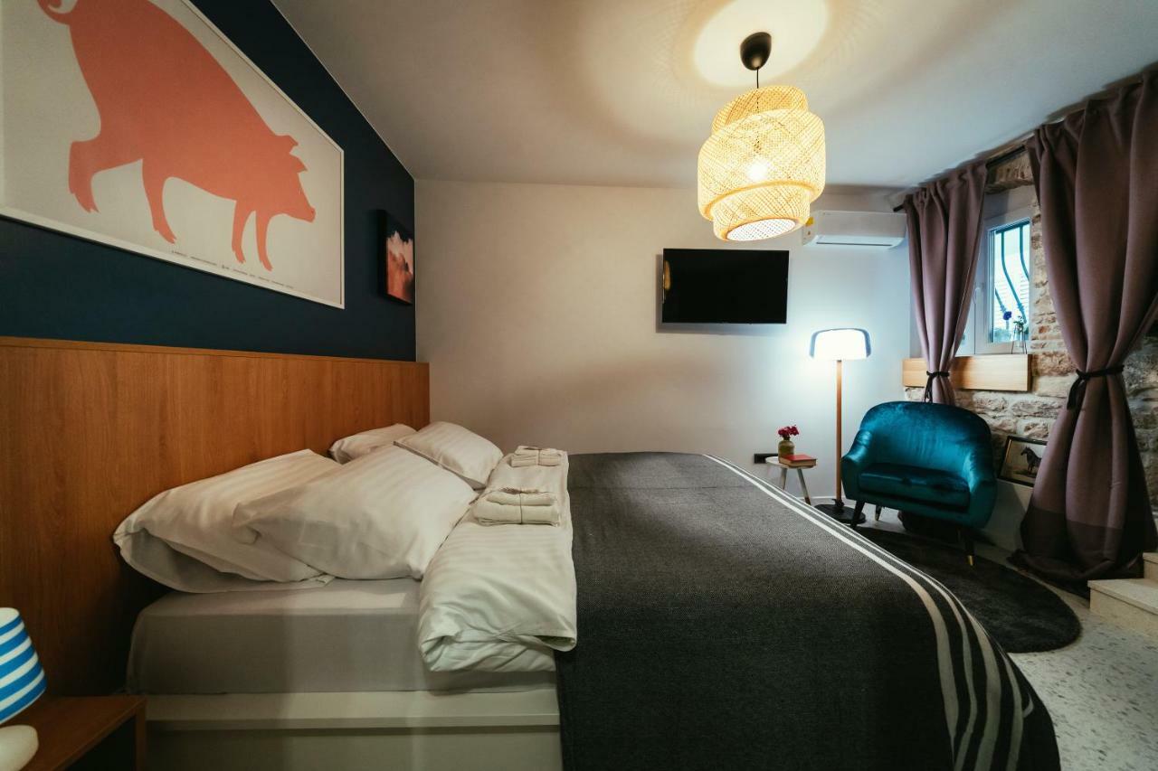 Ferienwohnung Em Kastelo Zadar Exterior foto